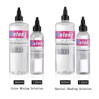 Nước pha mực xăm Intenze 120ml-355ml, Pha mực đen và Pha mực màu.