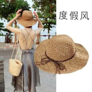 Mũ cói panama Gaucho siêu hot, mũ cói đi biển