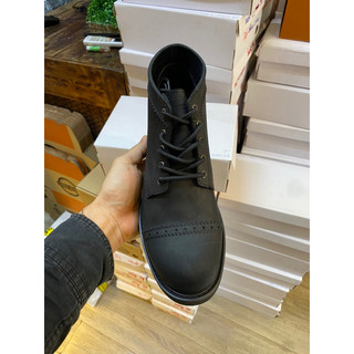 giày nam cổ lửng da bò sáp CHUKKA HUNTER