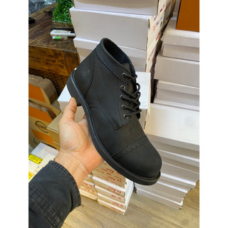 giày nam cổ lửng da bò sáp CHUKKA HUNTER