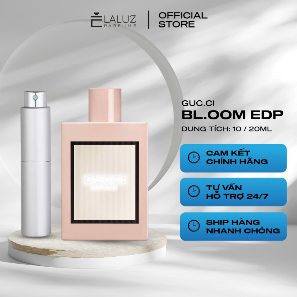 [LALUZ] Nước hoa nữ Bl.oom EDP 10/20ml hương thơm nữ tính, tươi mới hương lên đến 8h
