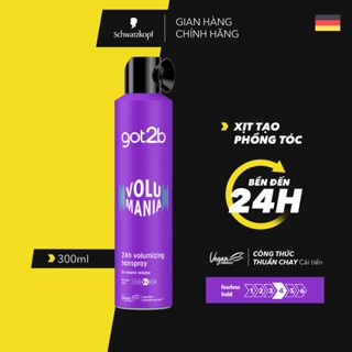 Xịt tạo phồng tóc Got2b Volumizing Hairspray 300ml - Giữ độ phồng lên đến 24 giờ, không gây cứng tóc