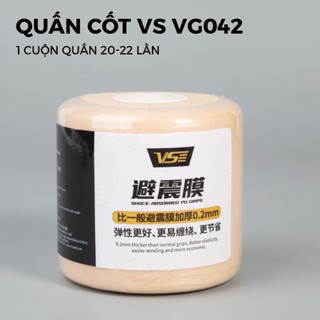  Quấn cốt vợt cầu lông VS cuốn cán vợt giảm sốc mềm mại thấm hút mồ hôi  1 cuộn quấn được 20-22 lần 