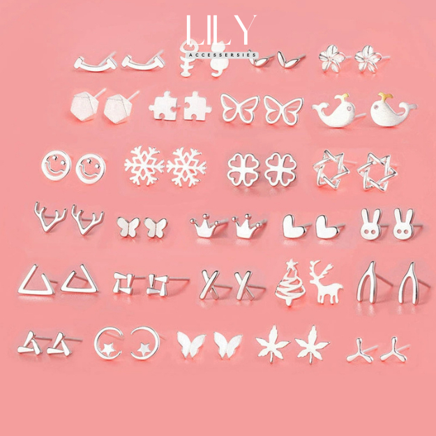 Khuyên Tai Nữ Cá Tính - Bông Tai Nữ Phong Cách Hàn Quốc - Cam Kết Rẻ Đẹp - Hình Thật Tự Chụp M1