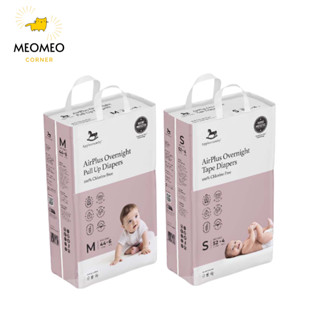 Tã / bỉm dán, quần Applecrumby Overnight ban đêm cho bé