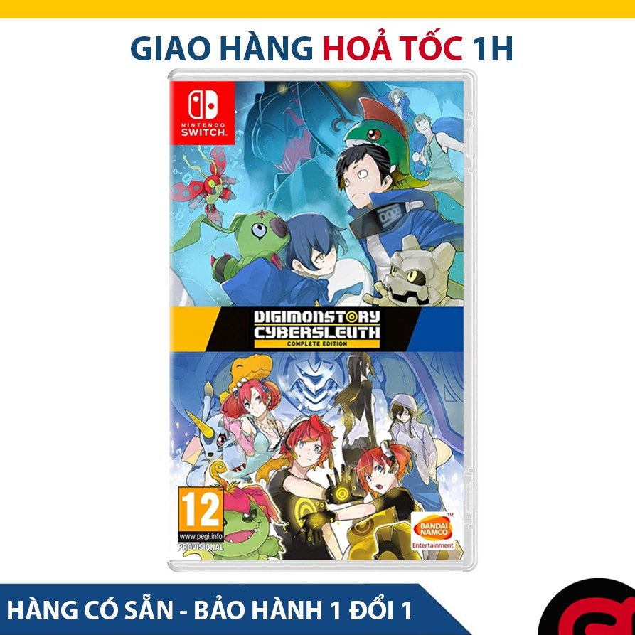 Đĩa Game Switch Mới - Digimon Story Cyber Sleuth: Complete Edition