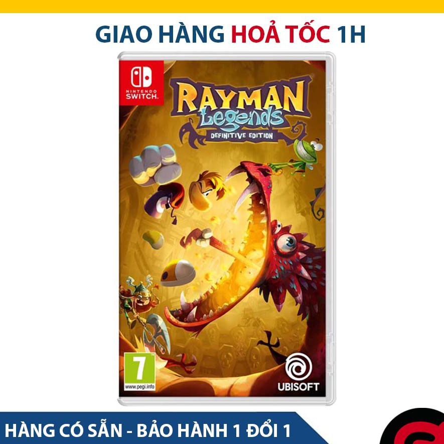 Game Rayman Legend - Cho Máy Nintendo Switch