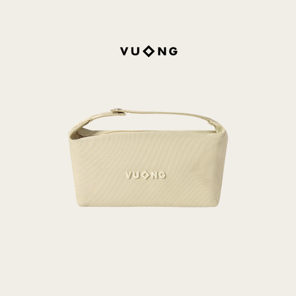 Túi đựng mĩ phẩm Vuông Shop®️ vải canvas