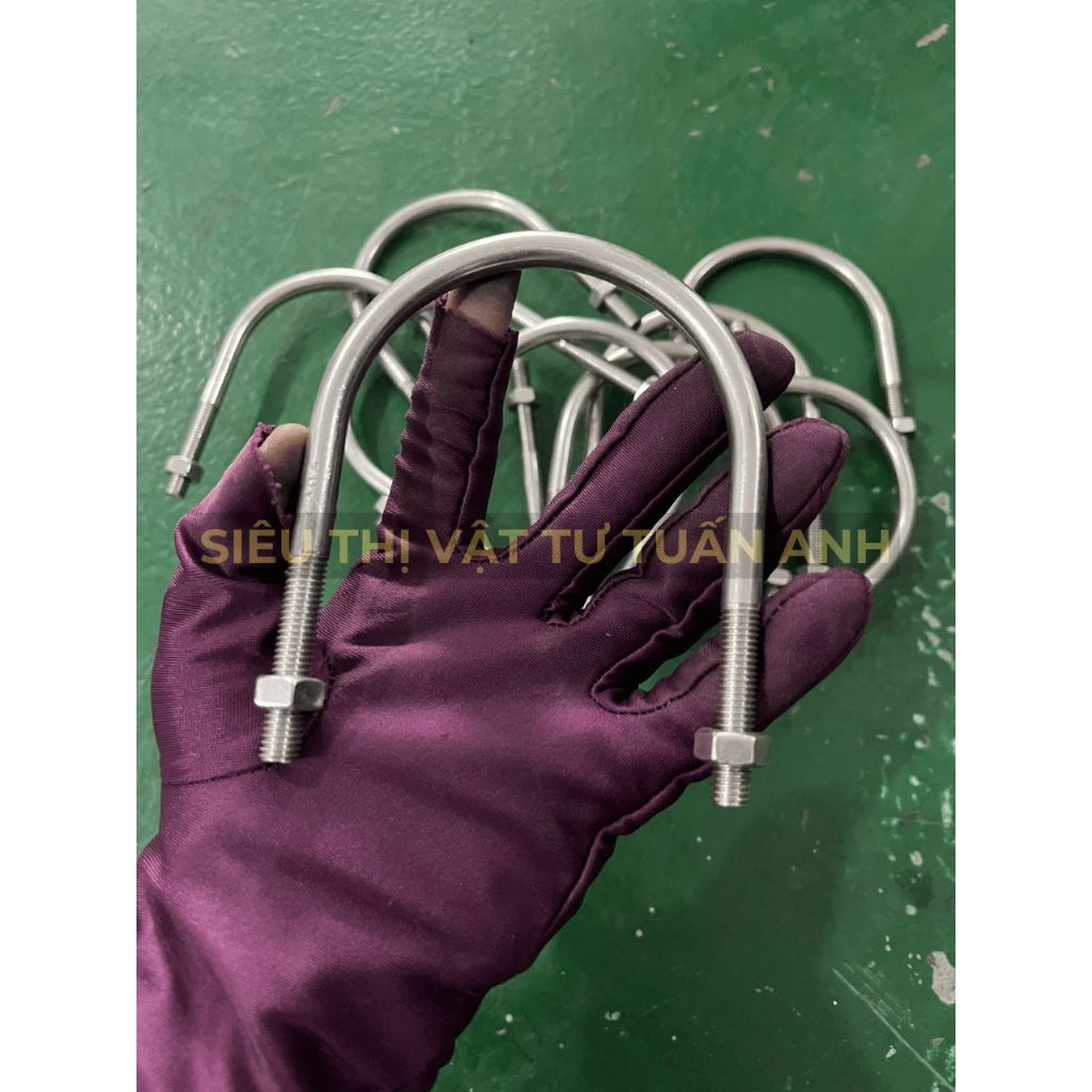 [CÙM U INOX304] CÙM CHỮ U INOX ULBOLT UBOLT ĐƯỜNG KÍNH TÁN 8LI CÙM ÔM ỐNG CHỮ U 21 27 34 42 49 60 76