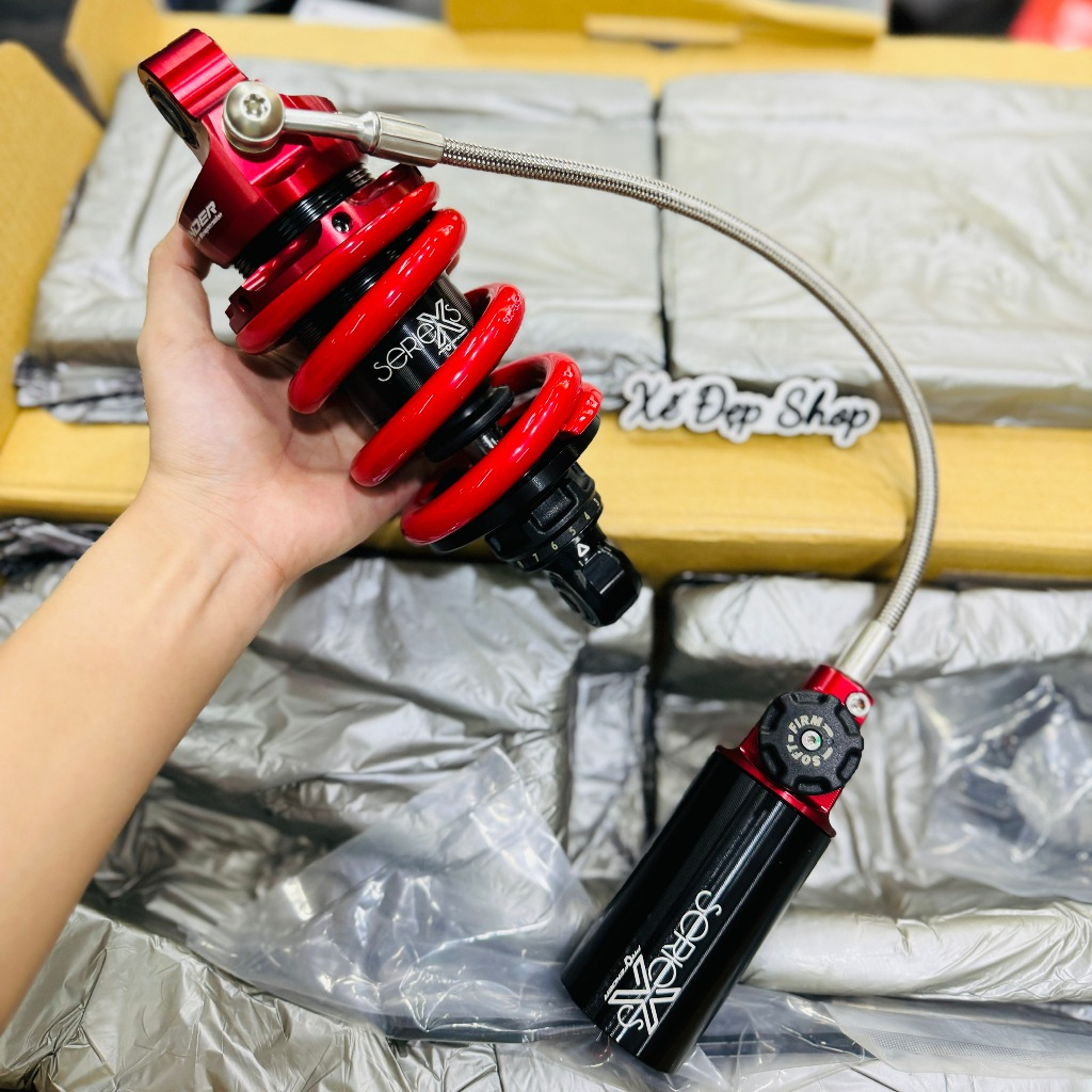 Phuộc Profender Ex150 Ex155 Ex135 Ex2010 - cao 205mm - có bình dầu