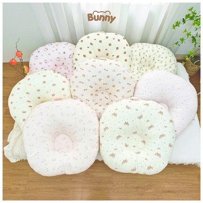 Gối Chống Trào Ngược Cho Bé KidAndMom Bunny Vải Xô Muslin Cho Bé Sơ Sinh Siêu Thoáng Mát Chính Hãng