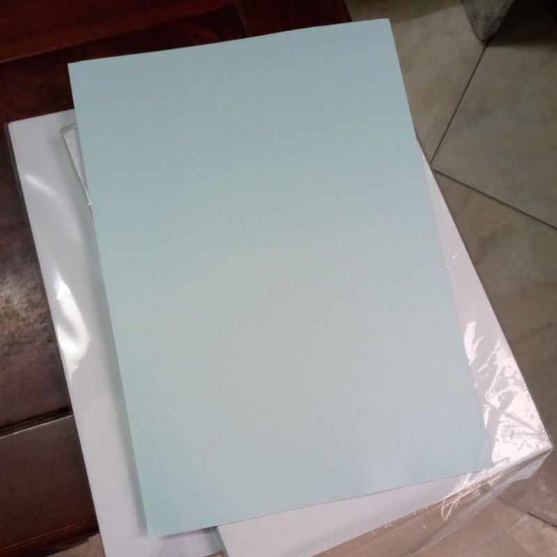 Combo 20 tờ giấy decal A4 đế xanh