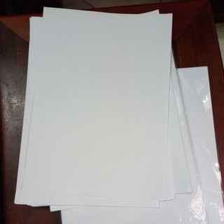 Combo 20 tờ giấy decal A4 đế xanh