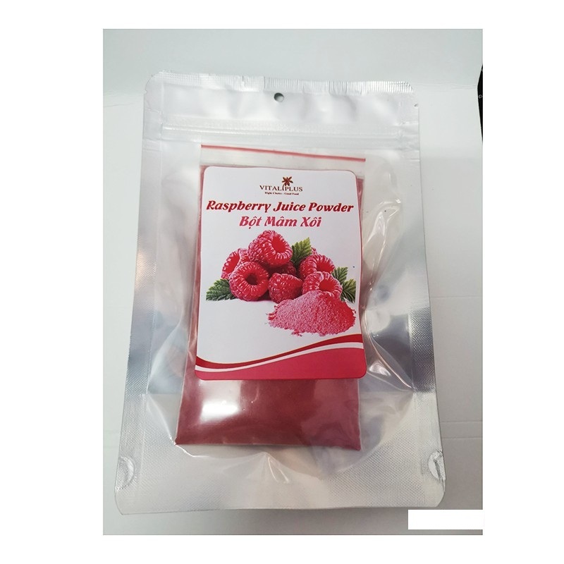 Bột mâm xôi / Bột phúc bồn tử Vital Plus 100gr.