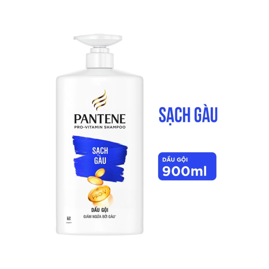 Dầu Gội‪ PANTENE Sạch Gàu Mượt Tóc 300ml / 900ml | Dầu gội đầu‪ Pantene giúp‎ g‎iảm gàu