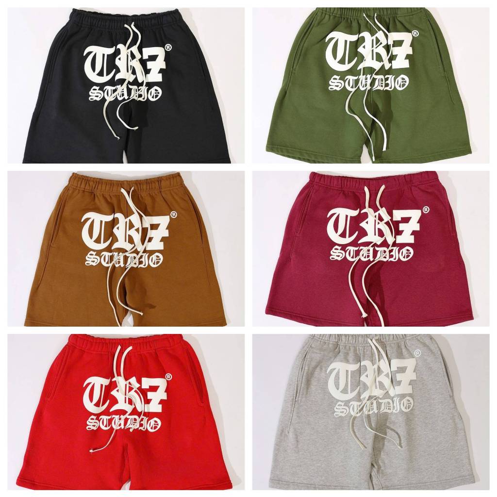 Quần short thun nỉ bông TR7 STUDIO