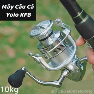 Máy Câu Cá Yolo KFB - Máy Câu Cá Kim Loại - Câu Lăng Xê Câu Lục- Có 2Màu