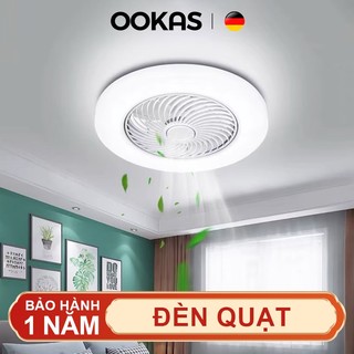 OOKAS Quạt Trần Đèn LED quạt đèn quạt đảo trần đèn quạt gió đèn ốp trần 3 màu