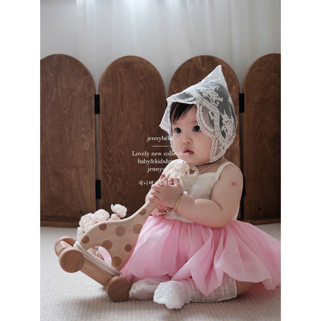 XẢ HÀNG Jennybebe - 5kg-13kg Tổng hợp mẫu 2 dây và 3 lỗ phong cách Hàn Quốc hãng Jennybebe cho bé gá