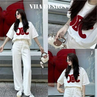 (Có Sẵn - Sỉ ) Áo Phông Hoạ Tiết X Chữ Xù Đỏ Hot 2025 Mẫu Mới Nhất