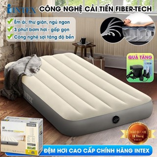 (TẠNG BƠM VÀ KÉO VÁ) Đệm hơi công nghệ mới INTEX nhiều kích thước