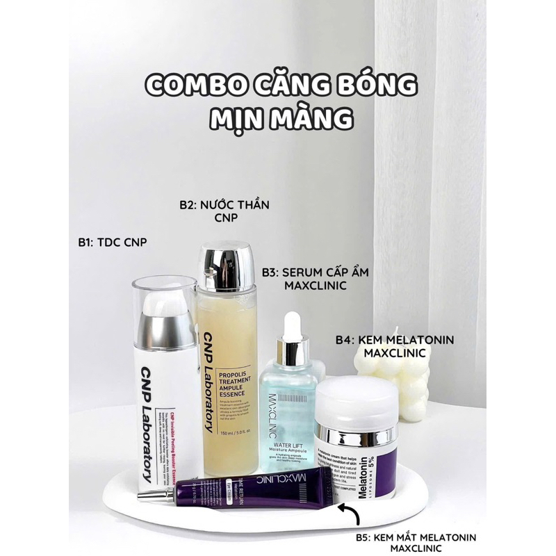 Kem Dưỡng Giảm Lão Hóa Maxclinic Time Return 5% Melatonin/ 7% Melatonin Liposome Melatoninshot Cream 5 | BigBuy360 - bigbuy360.vn