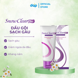 Dầu gội SnowClear One dưỡng chất dầu dừa giúp sạch gàu, hết ngứa | Tuýp 50ml