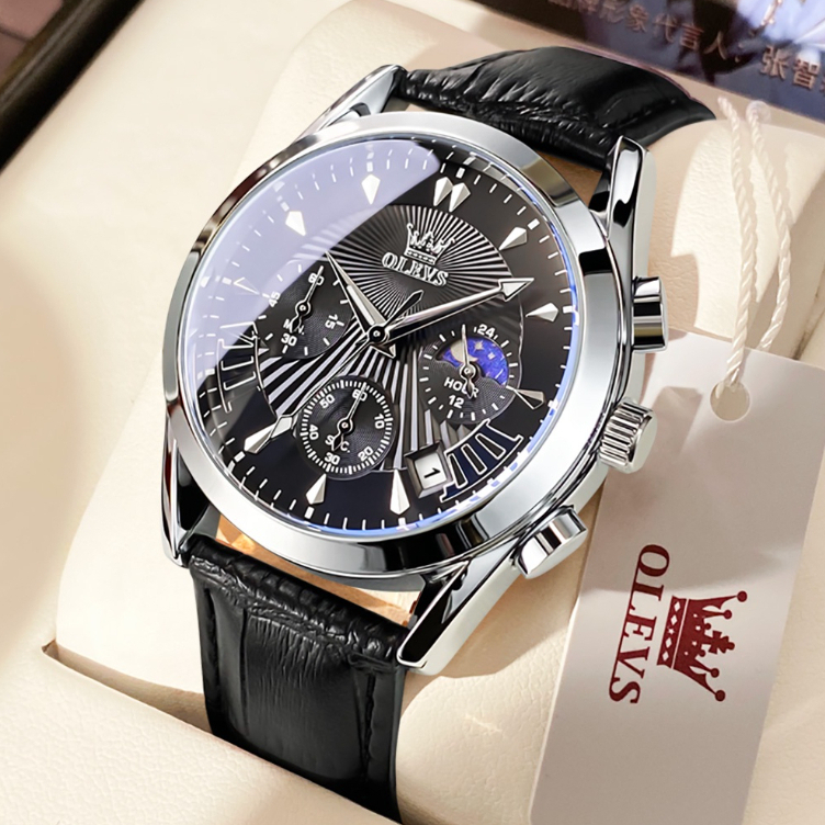 Đồng Hồ Nam Chính Hãng 2876 GAGAY Dây Đeo Da Chống Thấm Nước GD849 | BigBuy360 - bigbuy360.vn