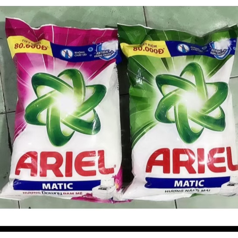  Túi bột giặt Ariel hương nắng mai  hương downy đam mê 5.2kg 5kg 