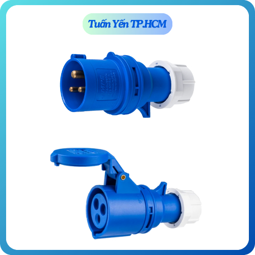 Ổ cắm phích cắm công nghiệp di dộng MPE 16A - 32A hàng chính hãng