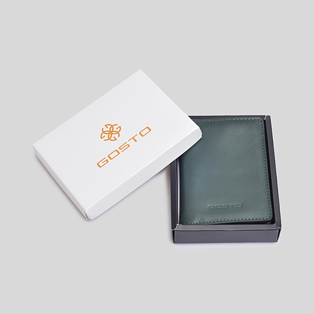 Ví Da Nam Gosto GBWM00200REU (Rêu)