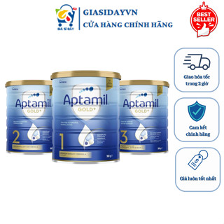 [HSD 2026] Sữa Aptamil Gold Úc Số 1,2,3 900g - Sữa Bột Công Thức