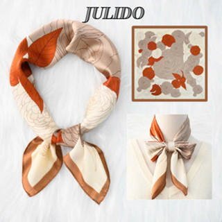 KHĂN LỤA VUÔNG 70x70cm  CAO CẤP   Quàng Cổ nhiều họa tiết - khăn bandana Vuông 70cm Choàng Cổ Lụa dùng làm Turban-JULIDO 