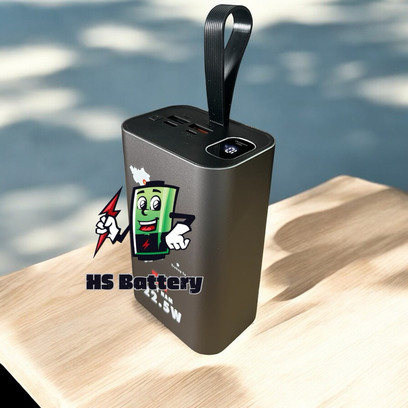 Sạc dự phòng 30.000mAh. 6 cell lion 21700. Pin cell mới chuẩn dung lượng.