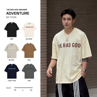  NEW ARRIVAL 2025   Áo Thun The Bad God Adventure cổ chữ V thoáng mát thời trang 