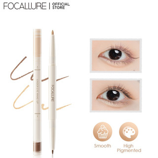 Bút Kẻ Mắt Focallure Gel Lông Chân Mày Tạo Bọng Mắt Highlight Bắt Sáng Lâu Không Trôi Siêu Mảnh 2 Đầu Cho Người Mới