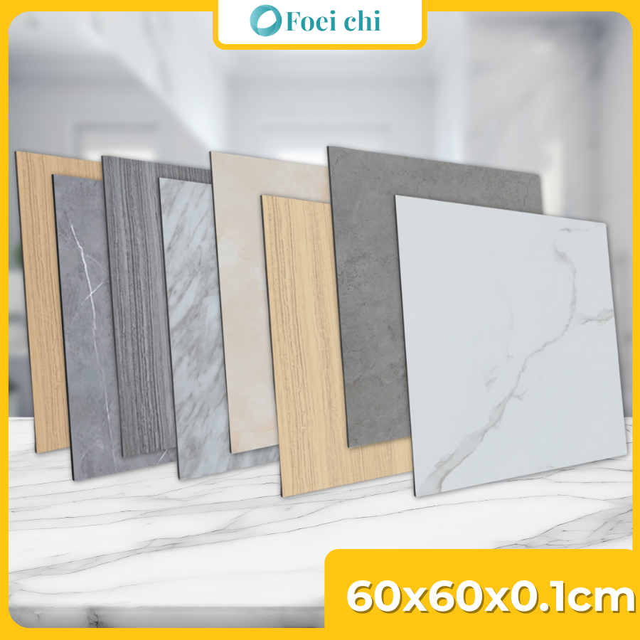 Miếng dán lót sàn nhà tiện lợi NAGO. Dán sàn vân đá chất liệu PVC, kích thước…