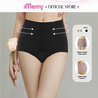 Quần lót lưng cao iMERRY ôm trọn vòng 3, không viền, tôn dáng, thon gọn vùng bụng dưới VQ010