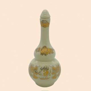 Nậm Thờ Men Vàng Kim - Chợ Sứ Bát Tràng - Hàng chuẩn loại 1