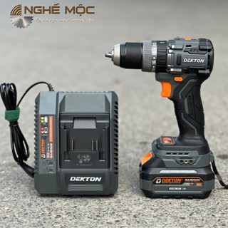 Máy khoan pin Dekton M21-KB1368P ID13120PLUS M21 13120 không chổi than chống lật cổ tay chính hãng Nghề Mộc