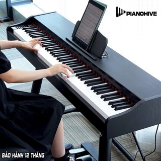 Đàn Piano Cao Cấp gỗ Organ điện tử GIẢ CƠ 88 phím thiết kế hiện đại, âm thanh siêu trong kèm giá đỡ
