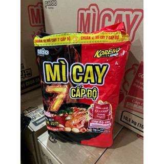 Bịch 10 gói mì Koreno jumbo hàn quốc vị bò/ kim chi/ gà/ tôm/ hải sản gói 100g