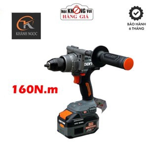 Máy Khoan Pin Rút Lõi 160N.m DEKTON M21-ID13160PRO - Brushless - Anti kickback Chân Pin Makita