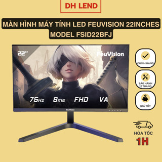 Màn hình máy tính LED FeuVision 22Inches Model FSID22BFJ thiết kế: Ultra Slim, Borderless, Full HD
