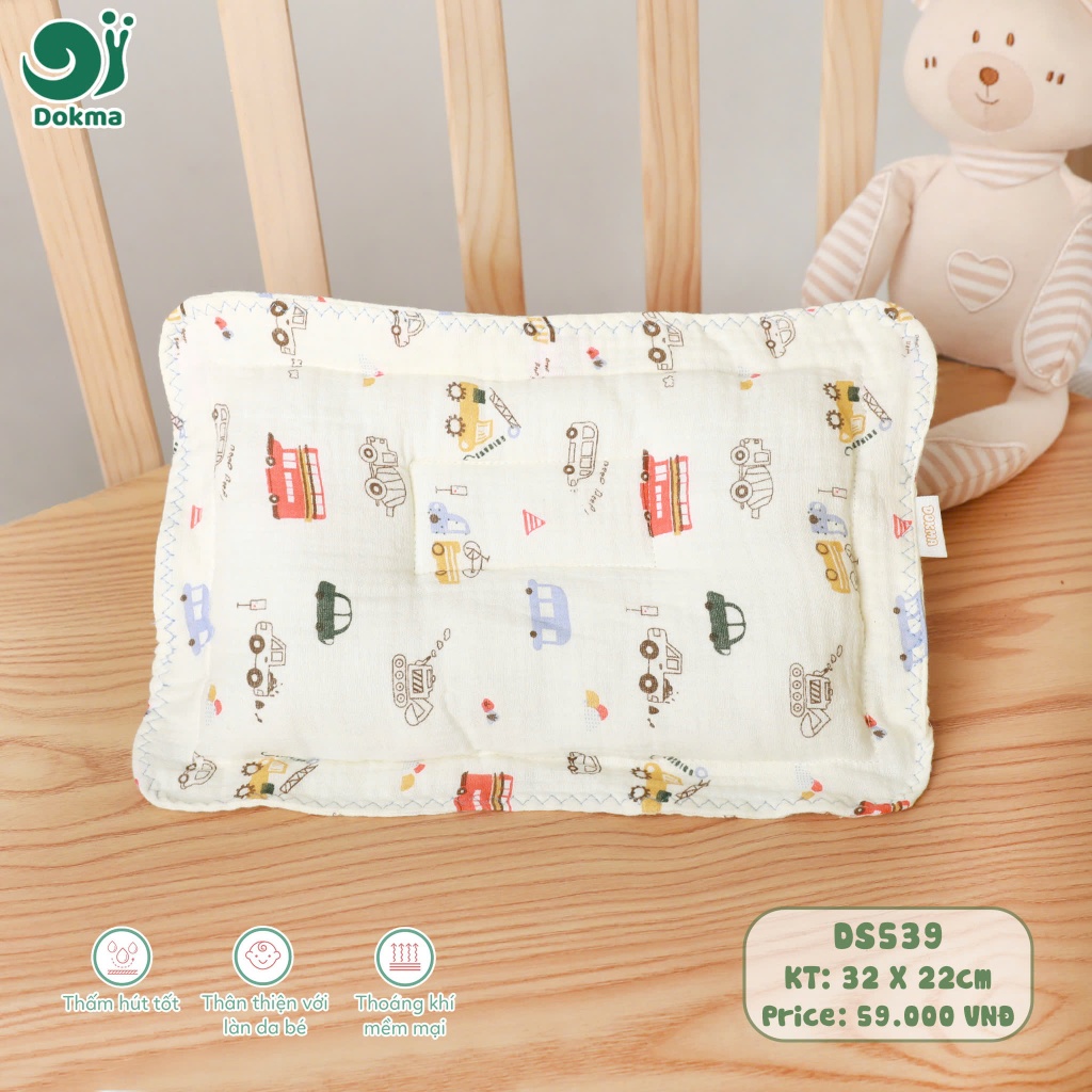 THANH LÝ Gối bông mỏng ss Dokma DS344