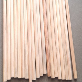 thanh gỗ tròn dài 40cm (phi 12, phi 15 ),thanh gỗ thông tròn phi 1ly2