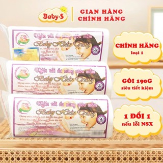 Khăn Vải Khô Đa Năng Hiền Trang Siêu Mềm Loại Dày 190g Cực Kỳ Tiện Lợi Cho Mẹ Và Bé Baby-S – SKH006