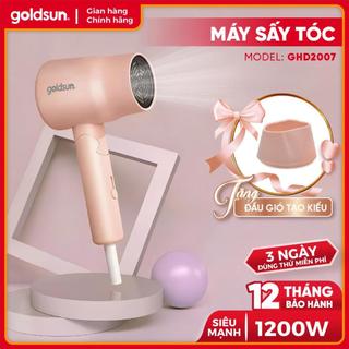 Máy sấy tóc Goldsun GHD2007 2 chế độ gió 3 mức nhiệt [Bảo hành 12 tháng]