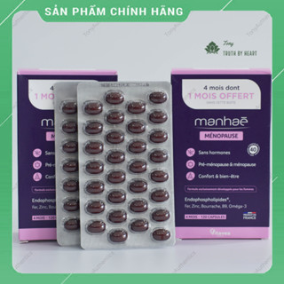 Viên nội tiết tố nữ Manhae Pháp chống lão hóa, duy trì tuổi xuân - Hộp 120 viên uống 4 tháng