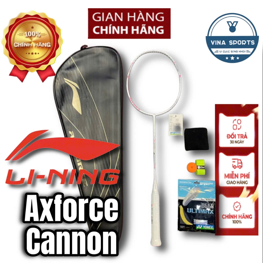 Vợt cầu lông Axforce Cannon Lining chính hãng